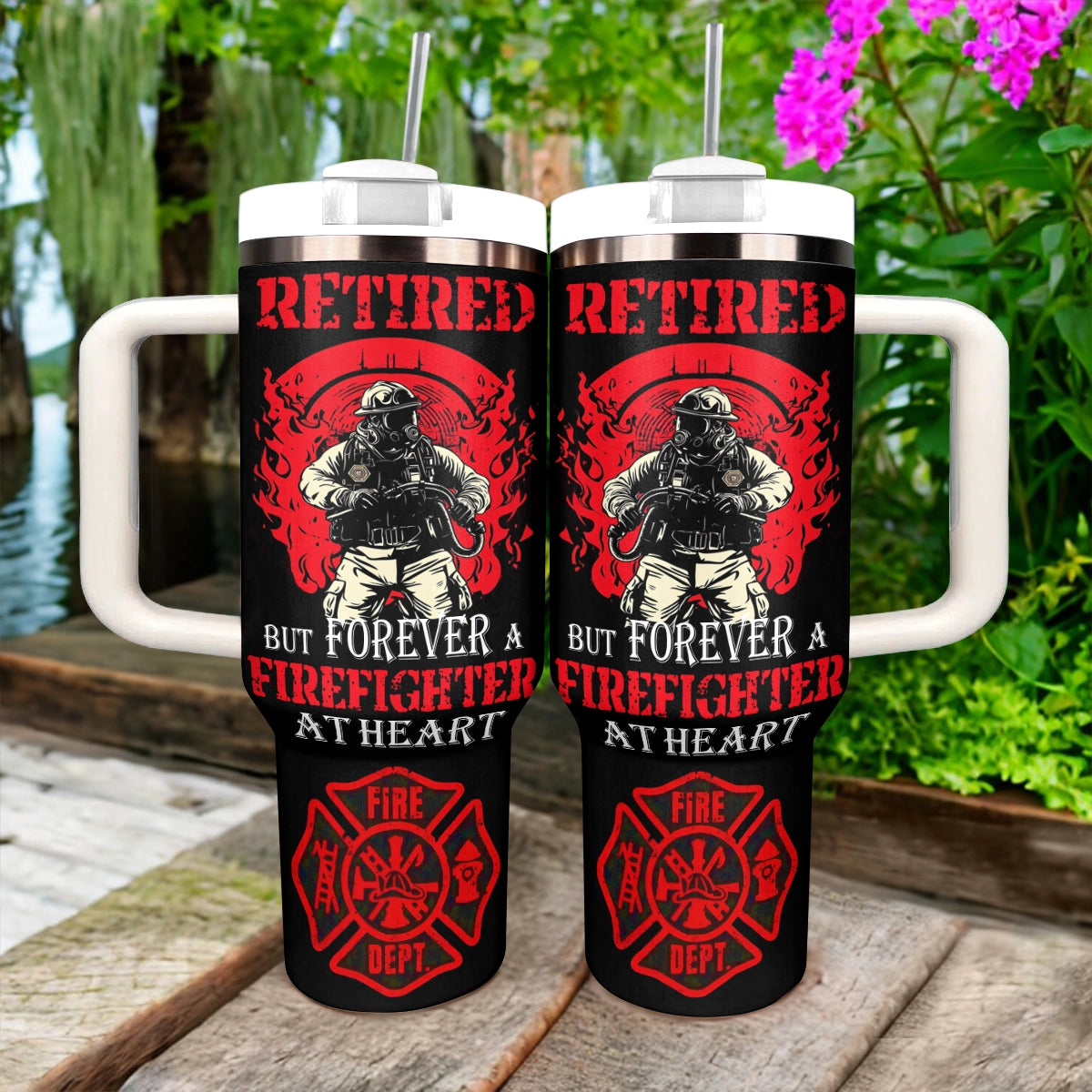 Shineful Tumbler Firefighter's Legacy