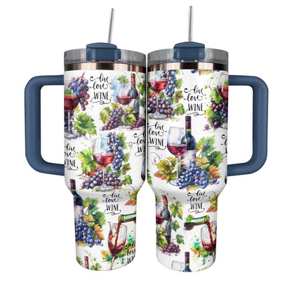 Shineful Tumbler Live Love Wine
