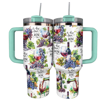 Shineful Tumbler Live Love Wine