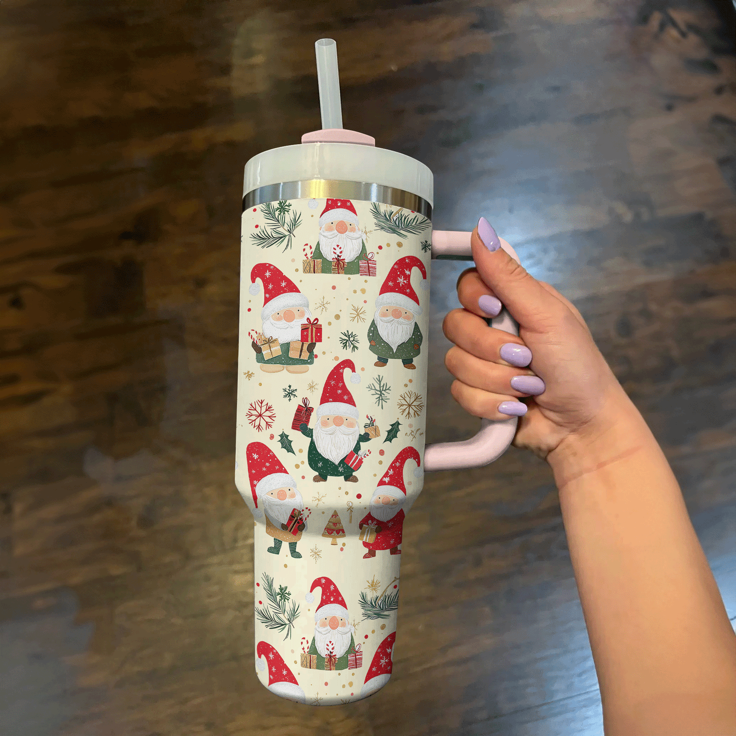 Shineful Tumbler Christmas Gnome