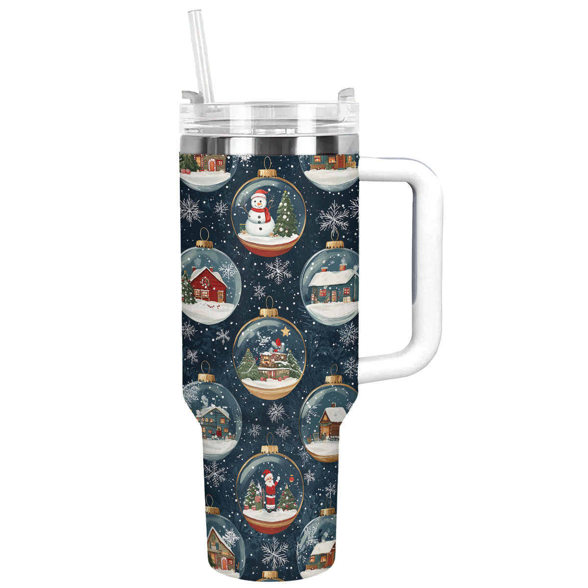 Shineful Tumbler Christmas Snow Globes
