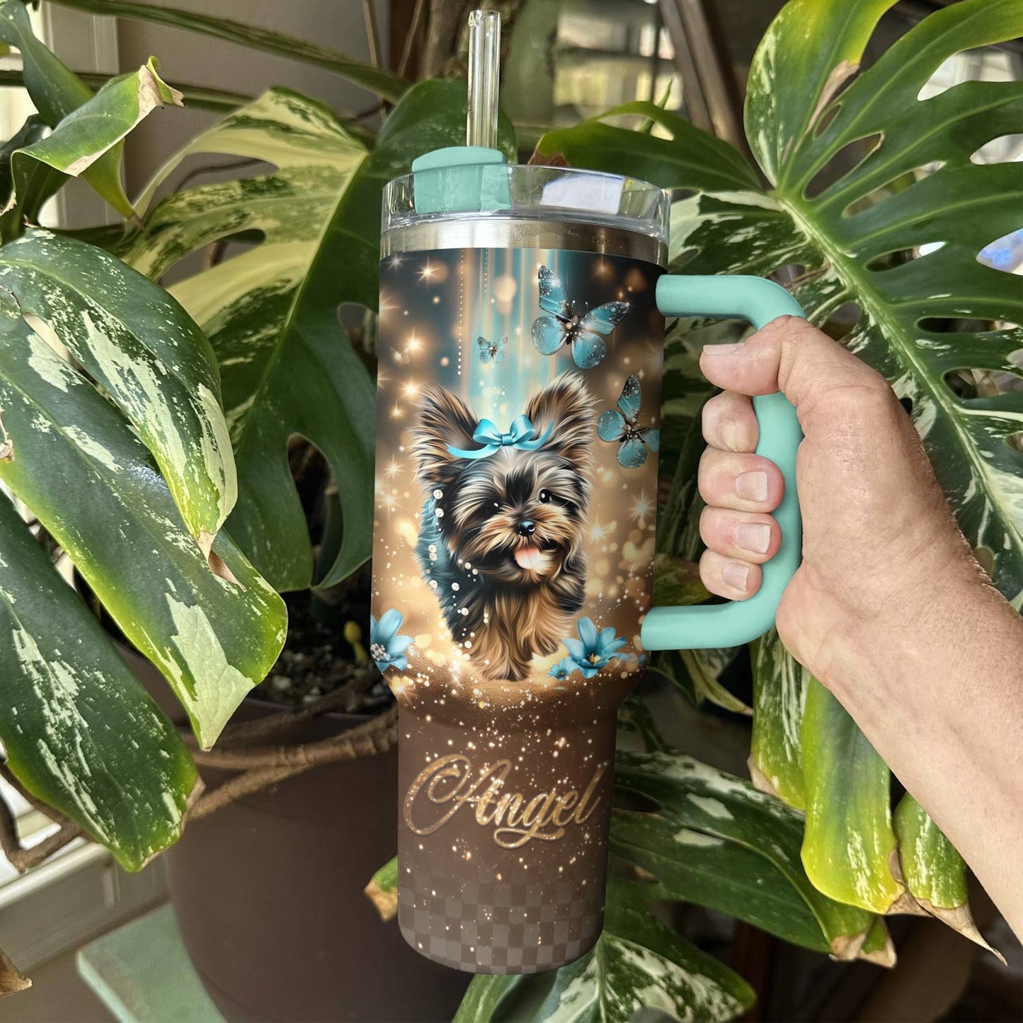 Shineful Personalized Tumbler My Little Angel