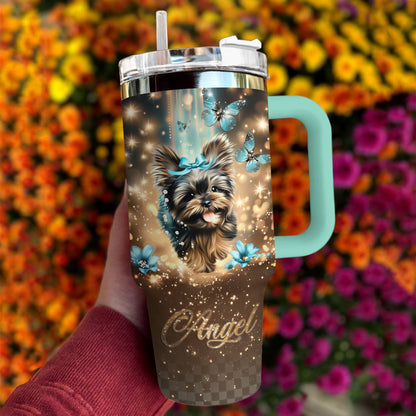 Shineful Personalized Tumbler My Little Angel